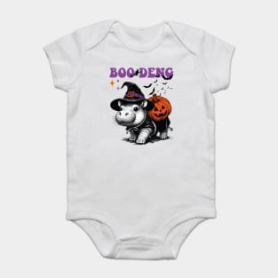 Moo Deng Halloween Baby Bodysuit
